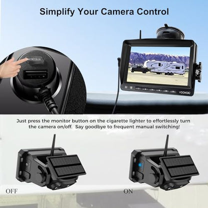 Wireless Magnetic Backup Camera
