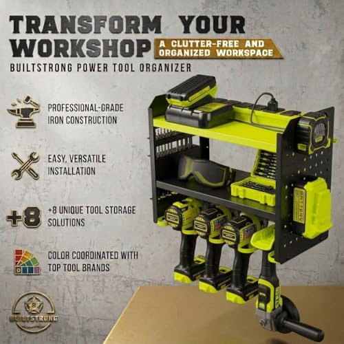Power Tool Organizer Wall Mount