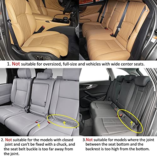 Full Set Car Seat Covers for Front and Rear Bottom Seats Only