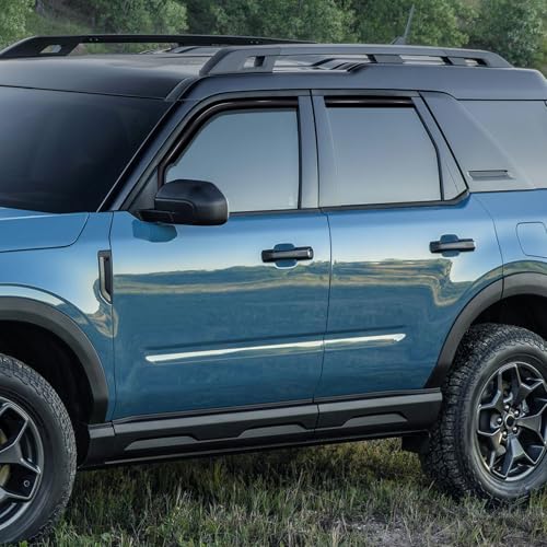 in Channel Rain Guards for Ford Bronco Sport 2021 (4 Count)