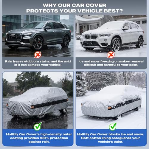 10 Layers Minivan Car Cover Custom Fit for Chrysler Town & Country