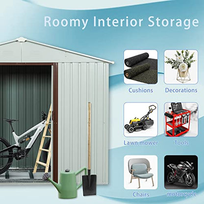 6x5 FT Outdoor Storage Shed