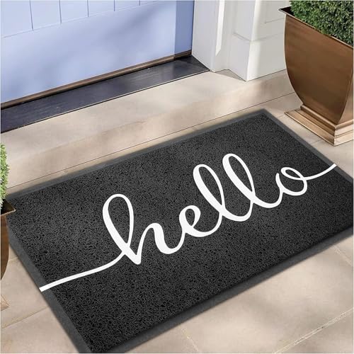 Door Mat Outside Inside Hello Doormat
