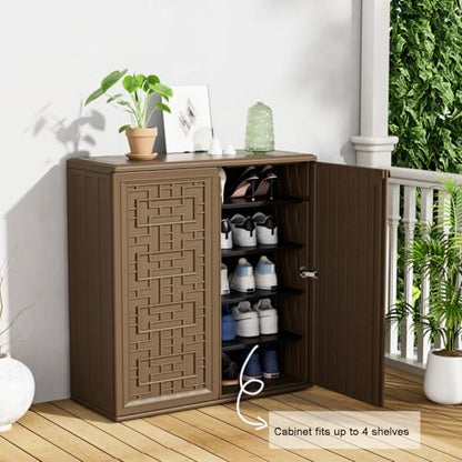 Outdoor Storage Cabinet Waterproof (736 Ounce)
