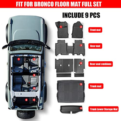 Interior Cover Mats Set for 2021 (18.74 Count)