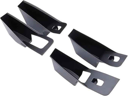 GGCLIMAX 4Pcs Car Organizer Door Handle Storage Box Side Door Box Compatible with Tesla Model Y/Highland Model 3 Four-door Inner Handle Decor Car Accessories(2021-2024 Model Y)