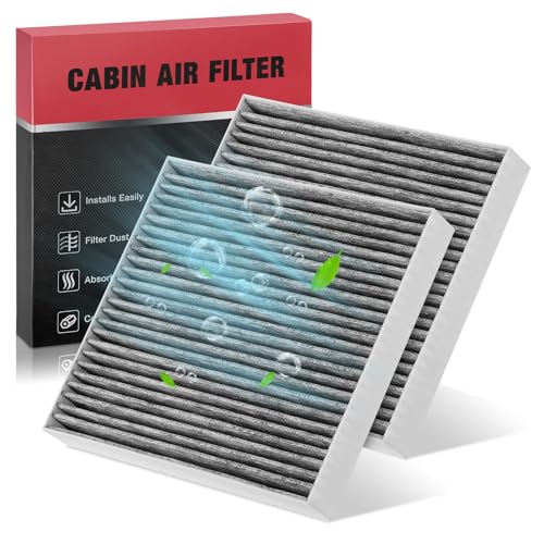 2PCS PC99594P Cabin Air Filters with Activated Carbon Compatible with Hyundai 2021
