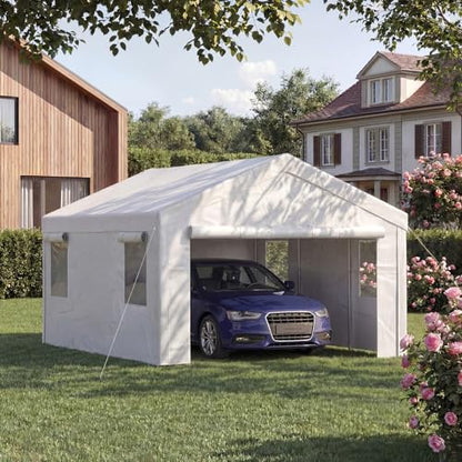 Carport 10x20 Heavy Duty Carport Canopy Portable Garage