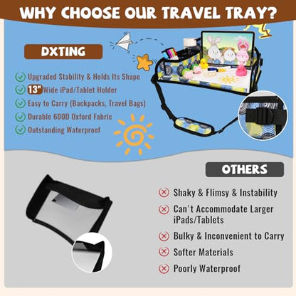 Kids Travel Tray for Airplane