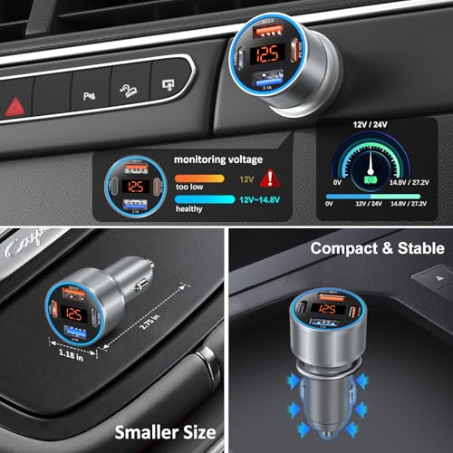 USB C Car Charger 3 Pack (3 Count)