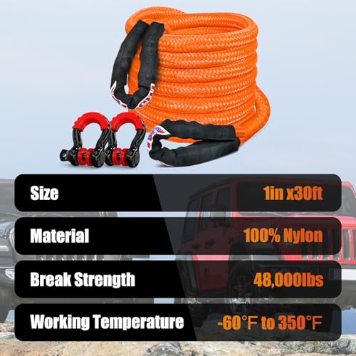 Kinetic Recovery Rope Kit with D