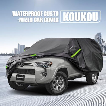 Waterproof SUV Car Cover Suitable for Toyota 4Runner 4 Runner from 1995 to 2025