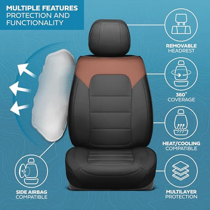 Curated Western Estate Leather Seat Covers for Cars & SUVs