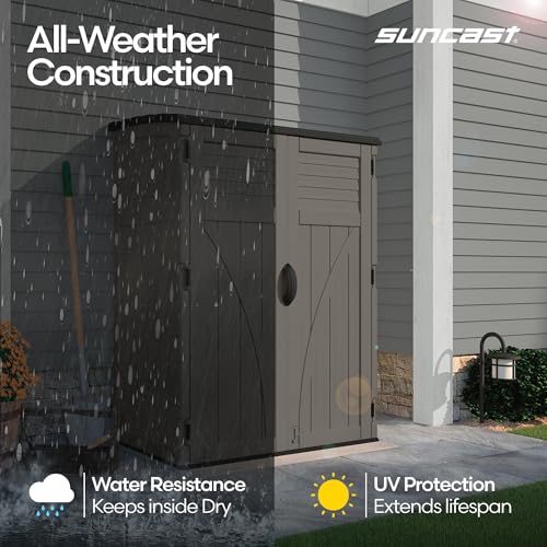 54 Cu Ft Medium Vertical Storage Shed