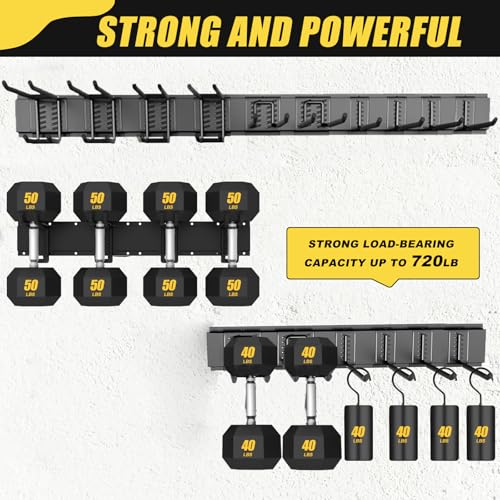 64'' Garage Tool Organizer Wall Mount (18 Count)