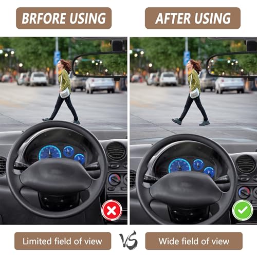 2PCS Car Seat Cushion Pad 1.2" Thick Comfort Seat Protector for Car Driver Seat Office Chair Home Use Memory Foam Seat Cushion with Non Slip Bottom (2 Count)