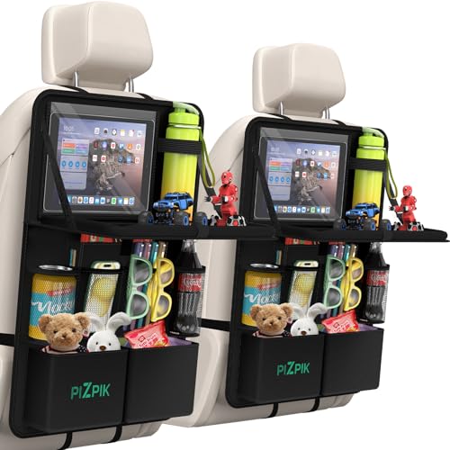 Car Backseat Organizer with Tray