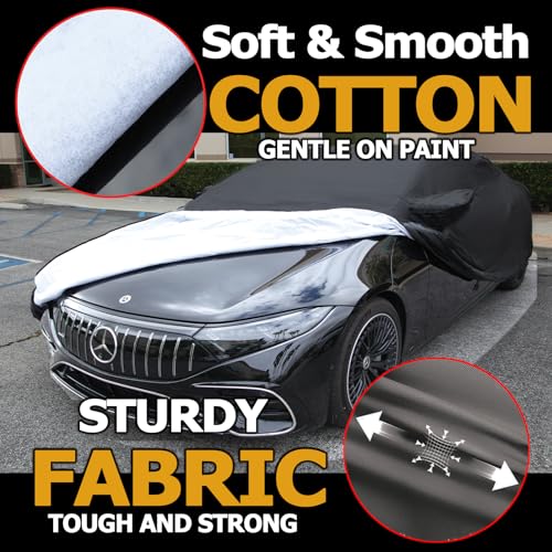 All Weather Waterproof car Cover Good for rain Snow uv Protection dust mid