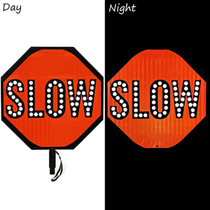 24" LED Stop Slow Paddle