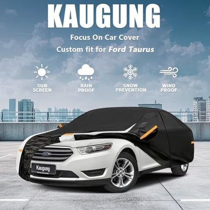 10 Layers Car Cover Custom Fit for Ford Taurus 1996