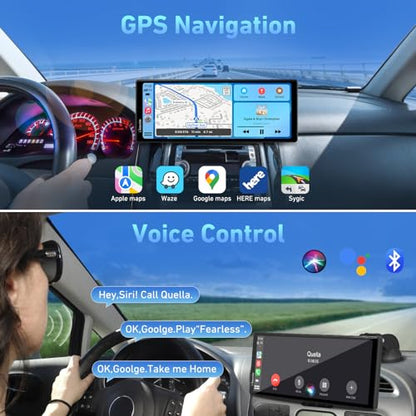 9.26 Inch Carplay Screen for Car with Backup Camera