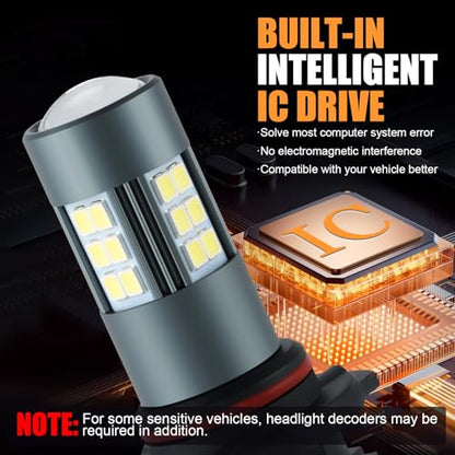 H10 LED Fog Light Bulbs (2 Count)