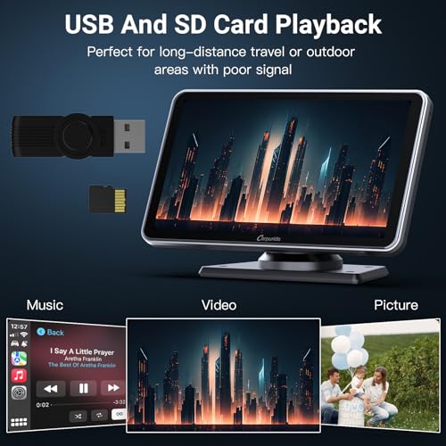7 Inch Carplay Screen & Android Auto
