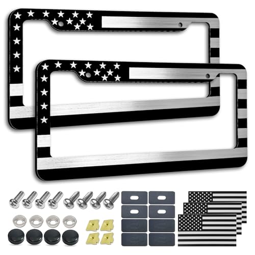 American Flag License Plate Frame