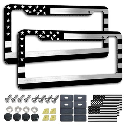 American Flag License Plate Frame