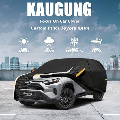 10 Layers Car Cover Custom Fit for Toyota RAV4 2006