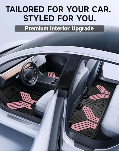 Premium Color TPE Floor Mats Custom Fit for Tesla Model Y Juniper 2025 2026