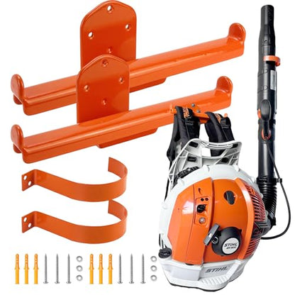 Backpack Blower Rack with Tube Hook
