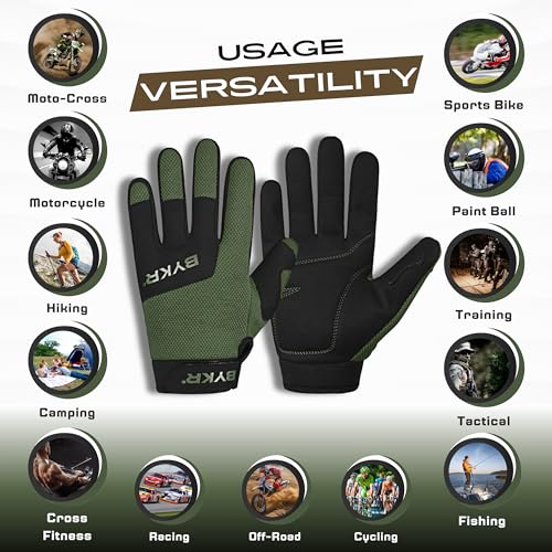All Weather Motorcycle Gloves for Men & Women