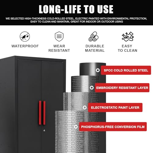 16Pack Garage Cabinet Storage System