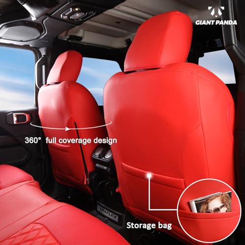 Wrangler JL Seat Covers Custom Fit for Jeep Wrangler (4 Count)