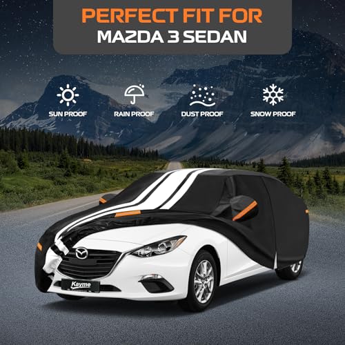 Heavy Duty Car Cover for Mazda 3 Sedan