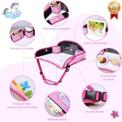 Toddler Car Seat Travel Tray FOR Road Trip Activities