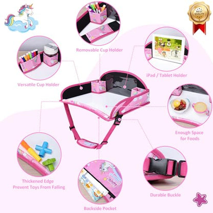 Toddler Car Seat Travel Tray FOR Road Trip Activities