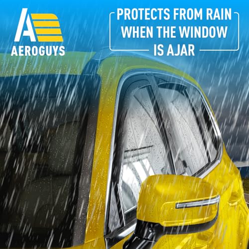 Extra Durable Window Deflectors in (4 Count)