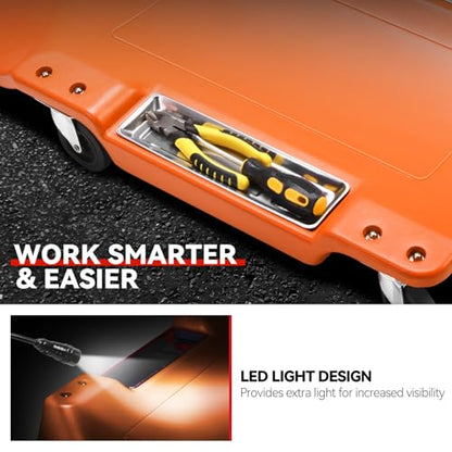 40 in Low Profile Car Rolling Mechanic Creeper