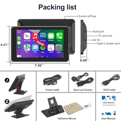 Wireless CarPlay Screen for Car