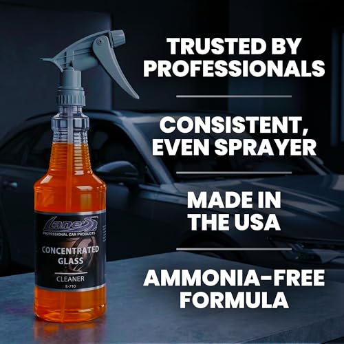 Concentrated Auto Glass Cleaner for Cars (64 Fl Oz)