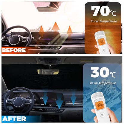 Foldable Front Windshield Sunshade fit for Kia Sportage 2018