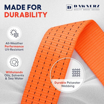 Heavy Duty Ratchet Straps 2 inch 30 ft