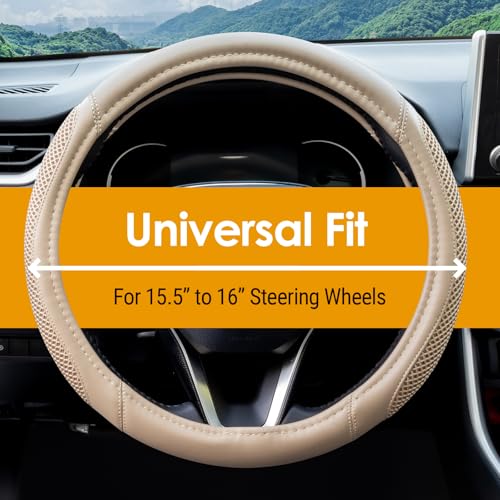 Cool Mesh Steering Wheel Cover for Trucks & SUVs