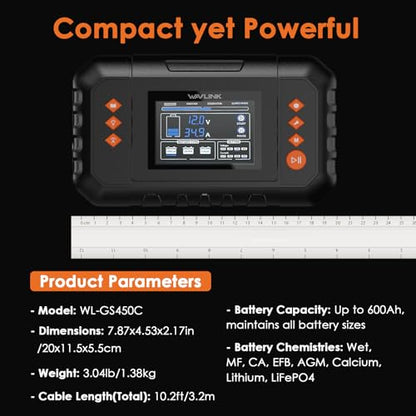 35 Amp Smart Battery Charger