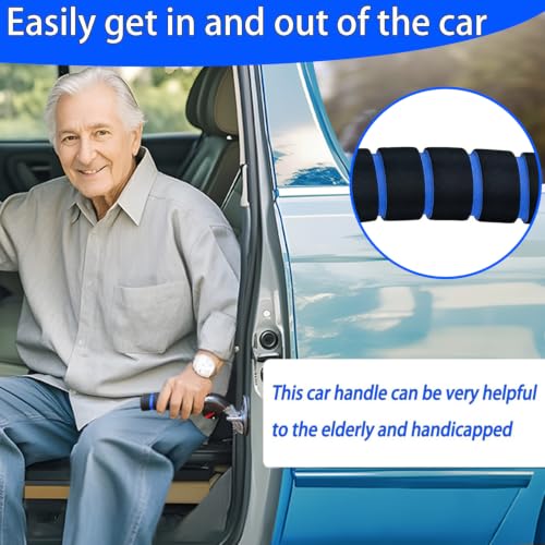2Pack Car Door Handle for Elderly Car Handle Assist Support Multifunction for Seniors and Handicapped (2 Count)