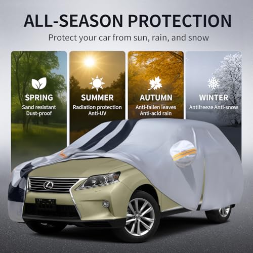 Multi Layer Car Cover Custom Fit for Lexus RX