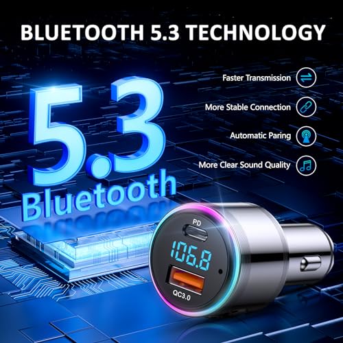 Full Metal Bluetooth 5.3 Car Adapter