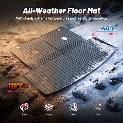 Floor Mats for Ford Explorer 7 Seat with Custom Fit Cargo Liner